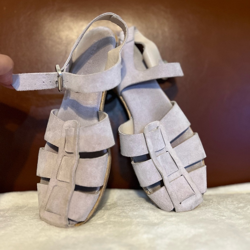Freda Salvador Fisherman Leather Sandals